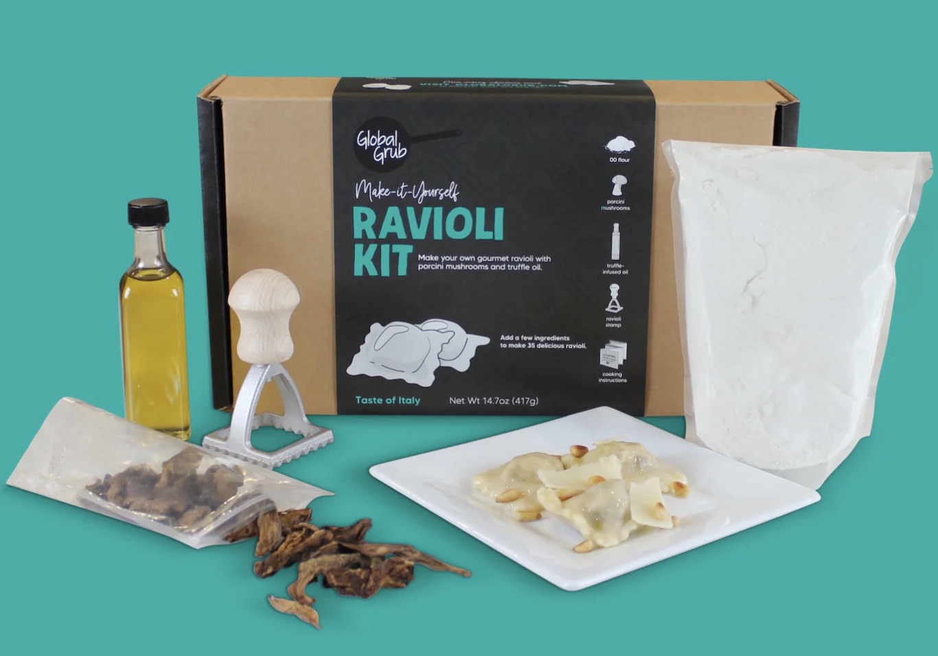 Virtual Pasta Making: Ravioli (Kit Included)