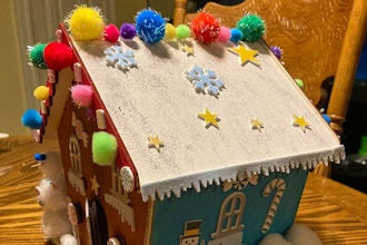 NYC: Wood "Gingerbread" House (Materials Included)
