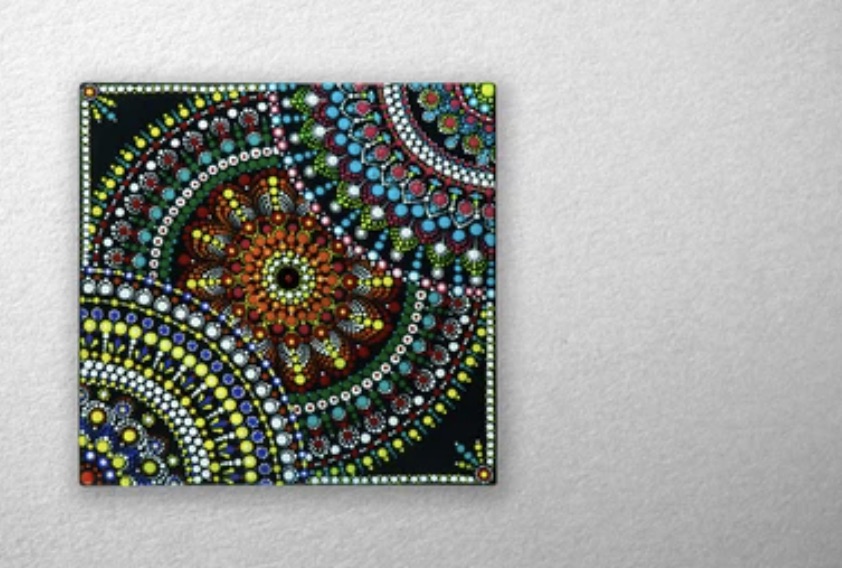 Chicago: Dot Mandala Painting
