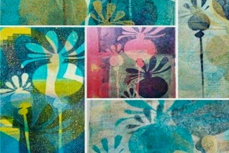 NYC: Printmaking with a Gelli Plate Workshop (Materials Included)