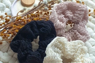 Virtual Crochet Scrunchies Workshop (Kit Included)