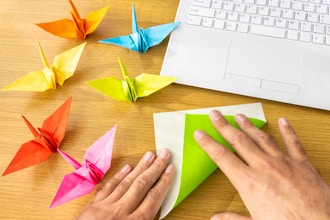 Virtual Origami Workshop (Kit Included)