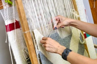 NYC: Tapestry Loom Weaving (Materials Included)
