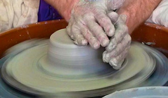How to Throw a Cylinder on a Budget Pottery Wheel. Pottery Wheel Lessons. 