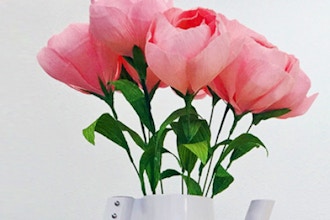 Let's Make Crepe Paper Flowers