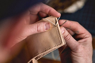 Hand Sewn Wallet Workshop