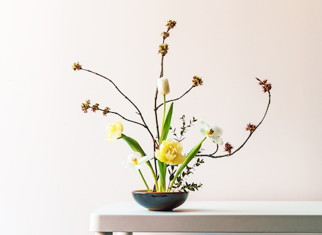 Ohara School of Ikebana - Japanese Flower Arrangement [Class in