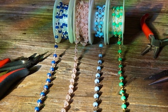 Learn the Art of Wire-Wrapped Beaded Chain