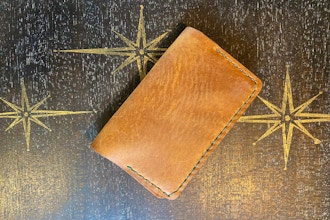 Craft a Custom Leather Wallet (Intro to Leatherwork)