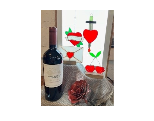 Date Night: The Perfect Valentine's Day DIY Date: Make a one-of-a-kind piece of Stained Glass