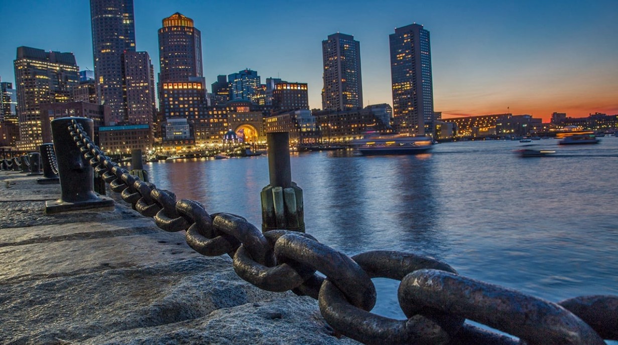 Digital Photography Live In-the-Field @ Boston Waterfront Skyline Sunset Shoot