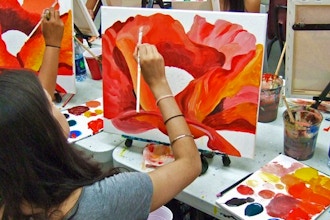 Paint And Sip Workshop Midtown Byob Beginner Painting Classes