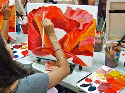 NYC In-Person: Paint and Sip Workshop: Midtown (BYOB)