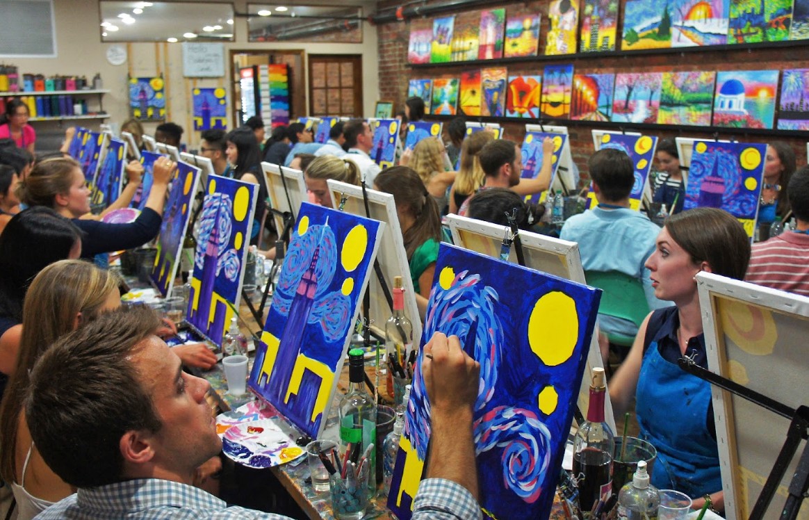 Paint & Sip Party (BYOB) in Williamsburg