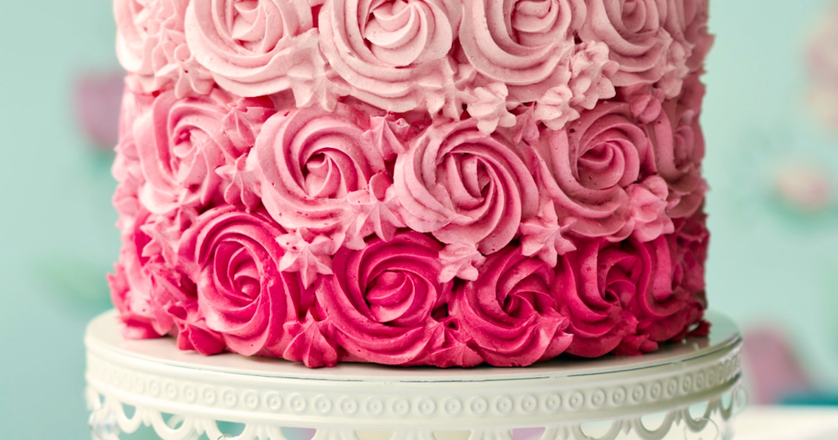 Diy Ombre Rosette Cake Cake Decorating Classes New York