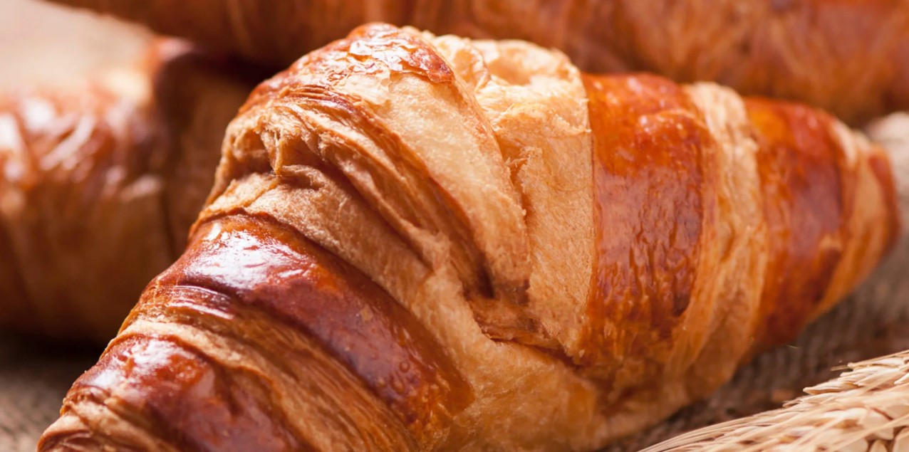 Classic Flaky French Croissant