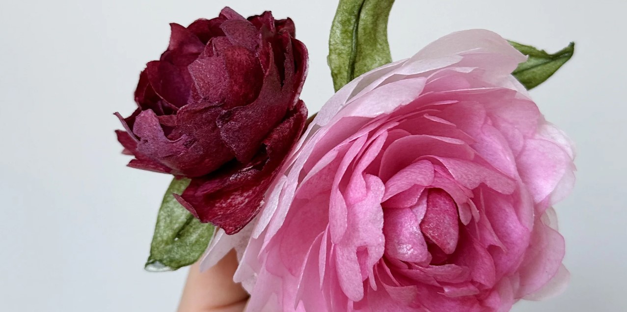 Rice Paper Flowers