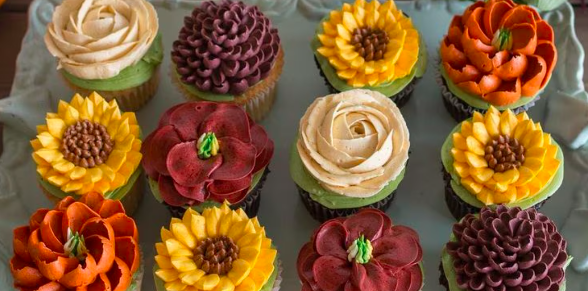 Cupcake Fall Decorating