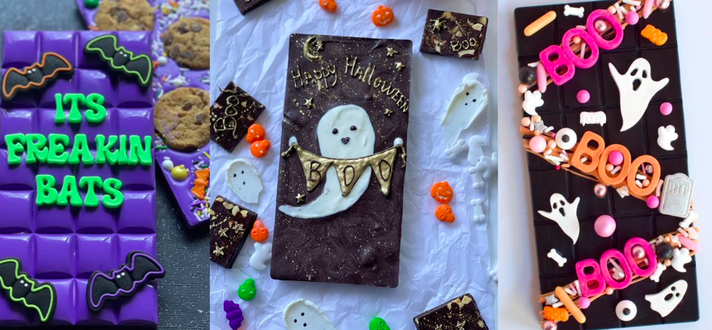 Halloween-Artisan Chocolate Bars