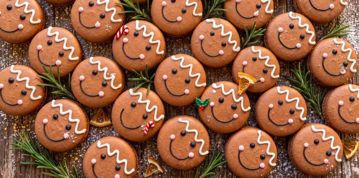 Gingerbread Macaron Class