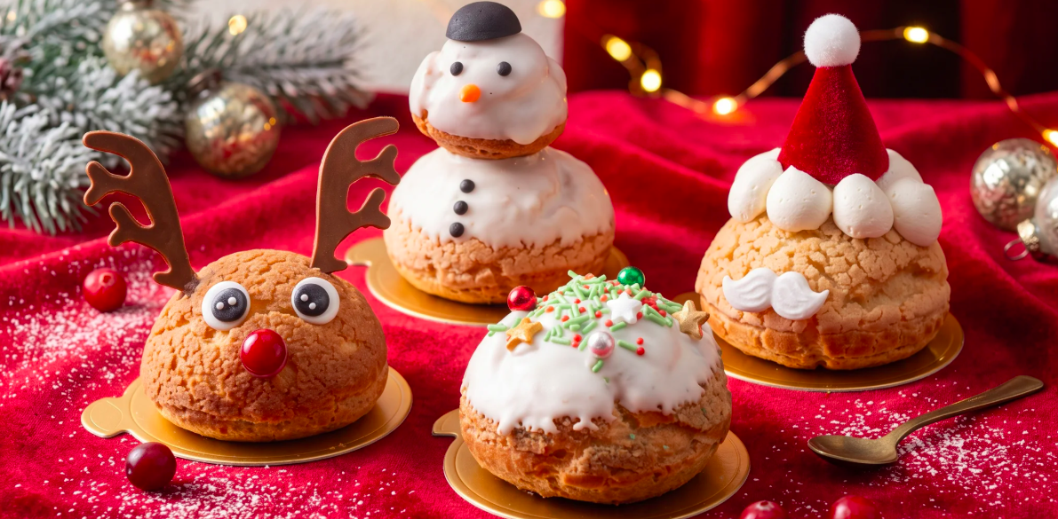 Holiday Cream Puff