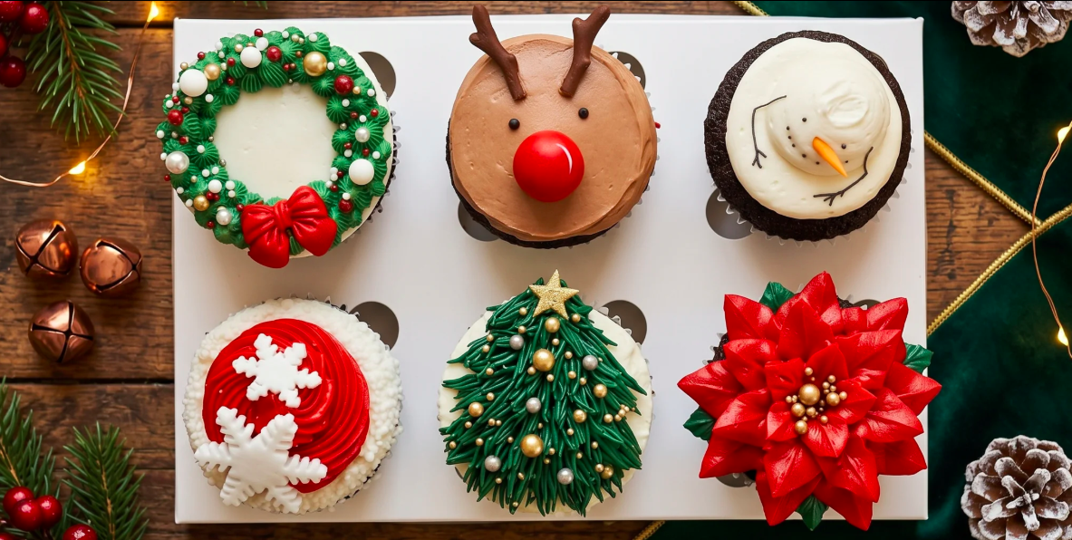Holiday Cupcake Decorating