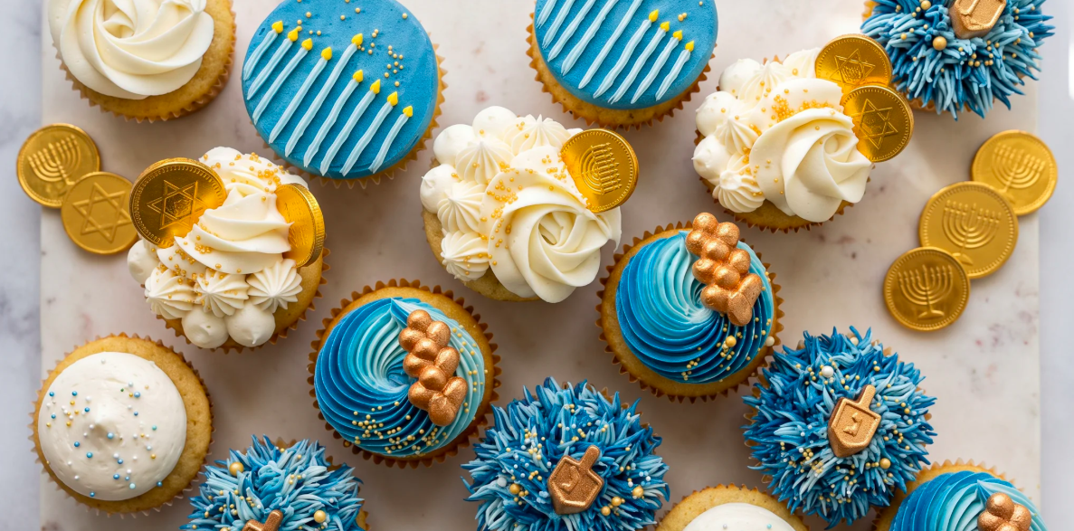 Family Hanukkah Cupcake Decorating Class
