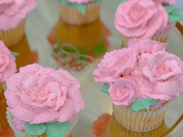 Buttercream Floral Cupcake