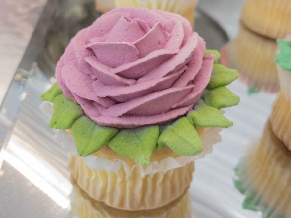 Buttercream Floral Cupcake