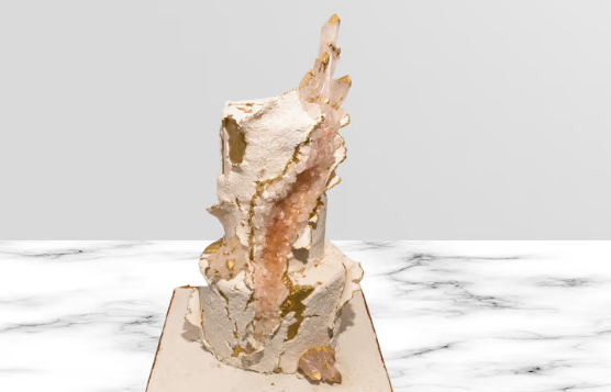 Fondant Essentials 5: Geode Concrete Showpiece