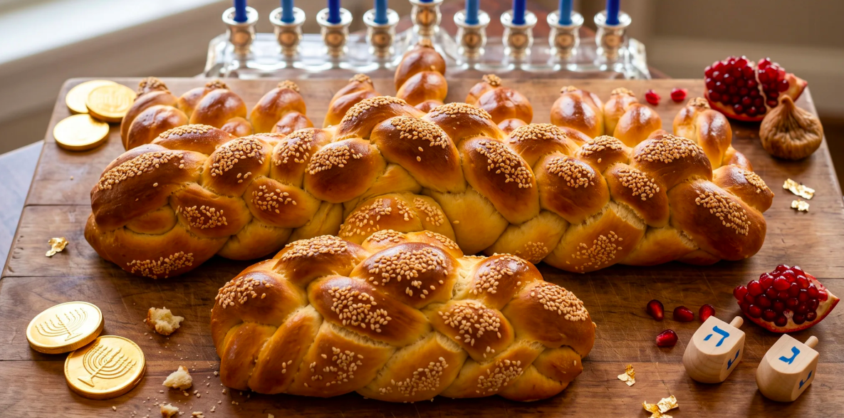 Family Hanukkah Challah Baking Class