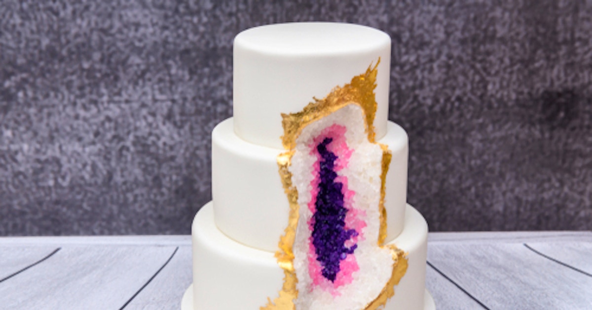 Amethyst Geode Cake - Cake Decorating Classes New York ...