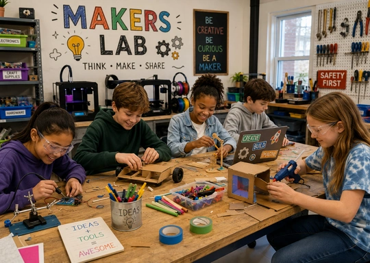 After-School: Makers Lab (Ages 7-12 years) Drop-In