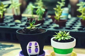 NYC In-Person: Paint & Pot Succulents