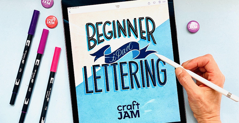 Beginner iPad Lettering WebJam