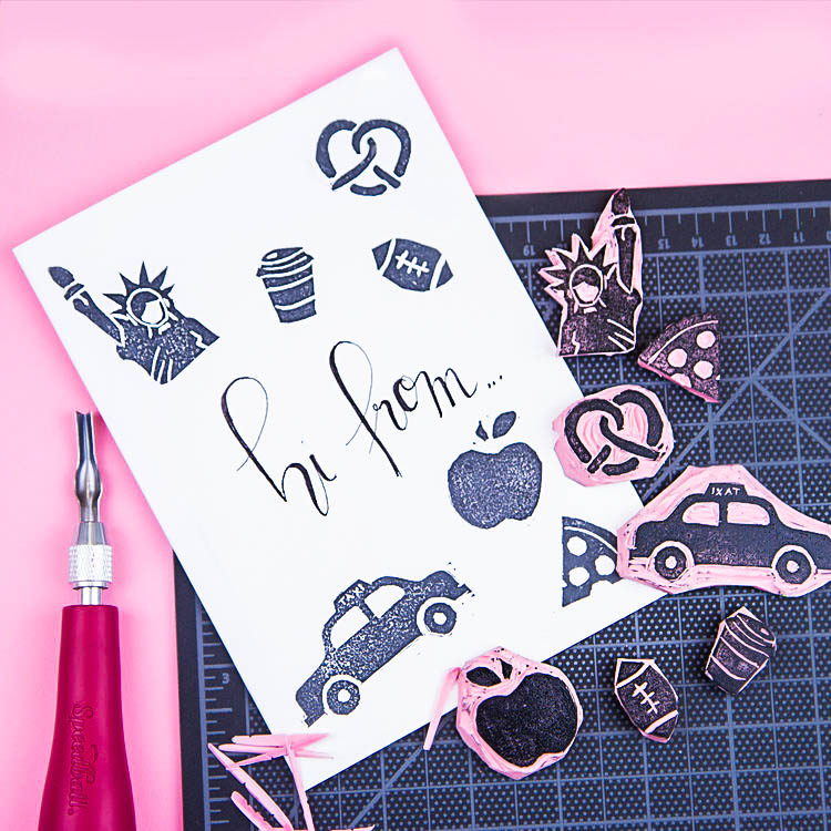 Paper Block Printing Workshop