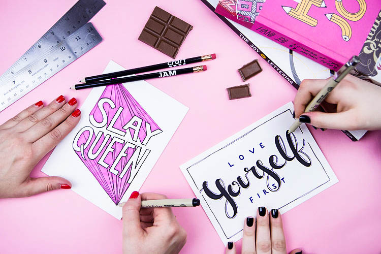 Self-Love Hand Lettering