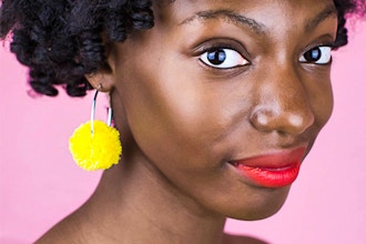 Pom Pom and Tassel Earring