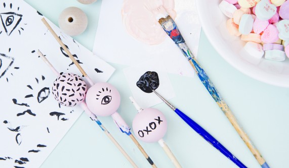 Design and Paint Wooden Jewelry