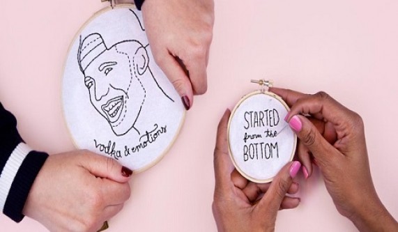 CraftJam Presents: Drake Themed Embroidery