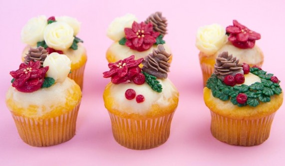 Holiday Cupcake Decorating