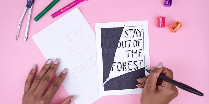 Halloween Hand Lettering