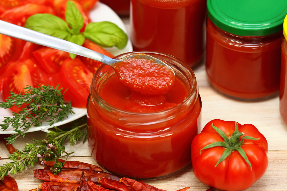 Homemade Canned Tomato Sauce