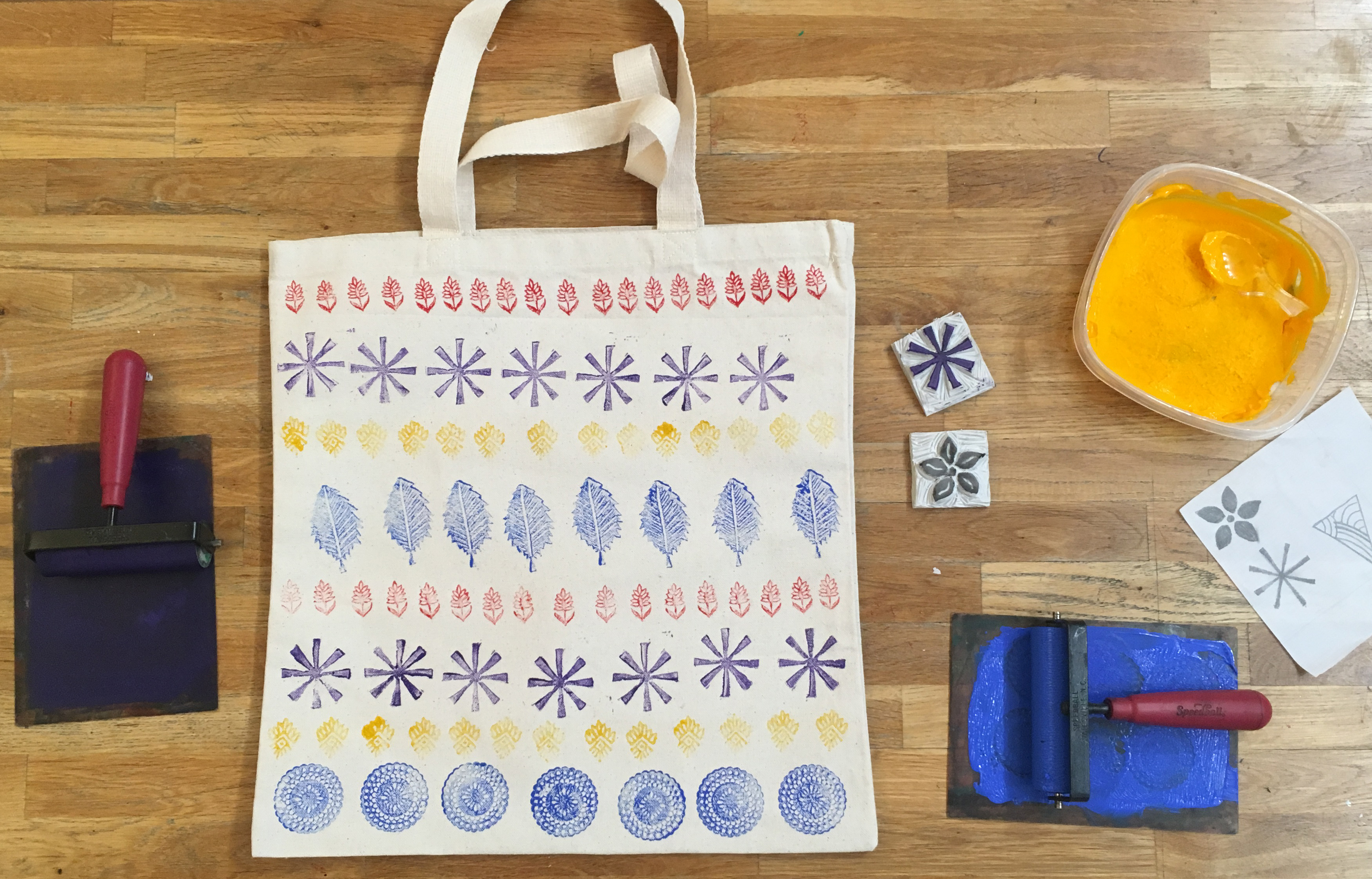 Funsize Workshop Thursdays: Dye, Print, Sew