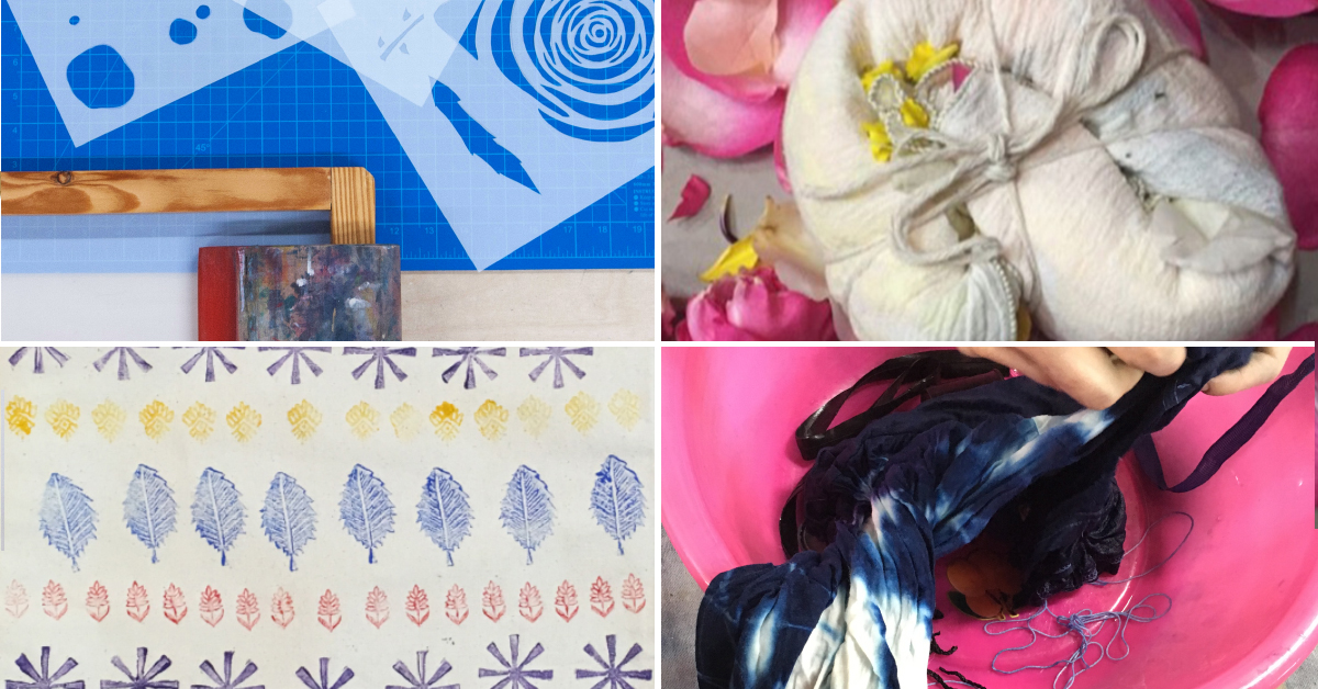 Funsize Workshop Thursdays: Dye, Print, Sew