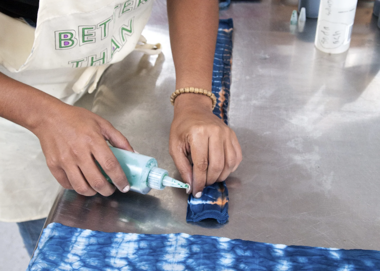 Adv. Shibori with Indigo and Color