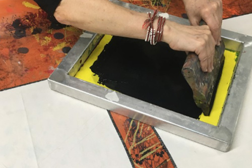 Stencil Silkscreening