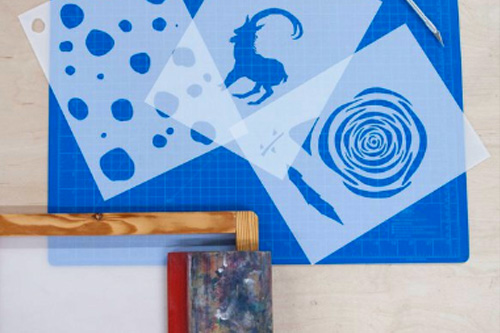 Stencil Silkscreening