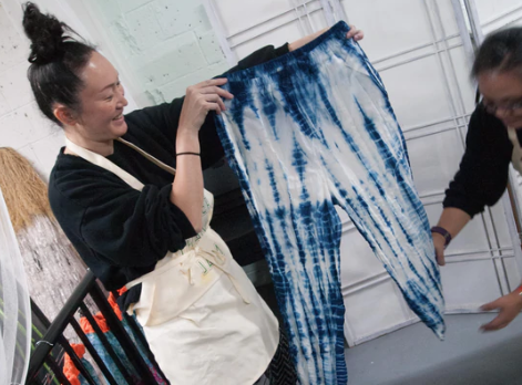 Exploring Indigo, Shibori and other Resists