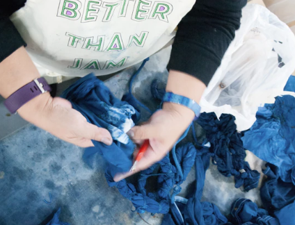 Exploring Indigo, Shibori and other Resists